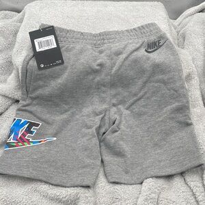Nike Kids Heather Gray Graphic Shorts